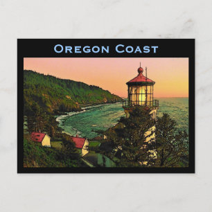 Oregon Coast Postcard Postkarte