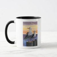 Oregon Coast Sea Gulls