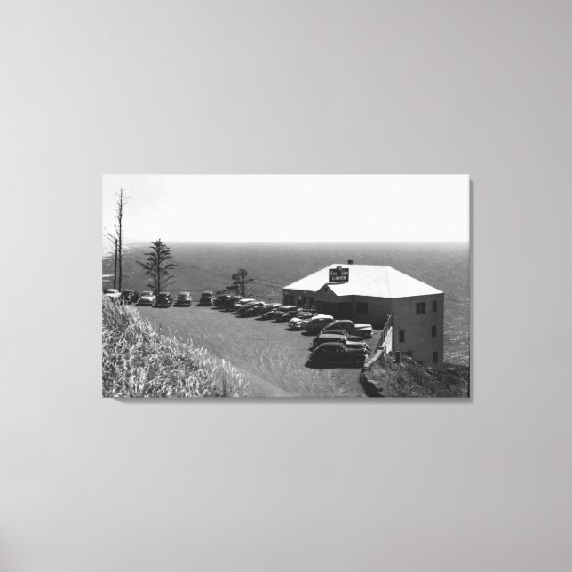 Oregon Coast Sea Lion Caves Hauptbüro Leinwanddruck (Vorderseite)