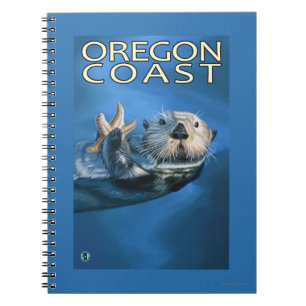 Oregon Coast Sea Otter Notizblock