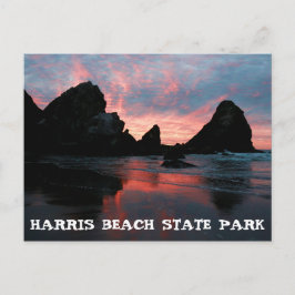 Oregon Coast Sunrise Harris Beach Staat Park Postkarte
