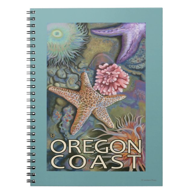 Oregon Coast Tidepool Notizblock (Vorderseite)