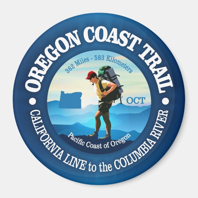 Oregon Coast Trail (C) Magnet (Vorne)