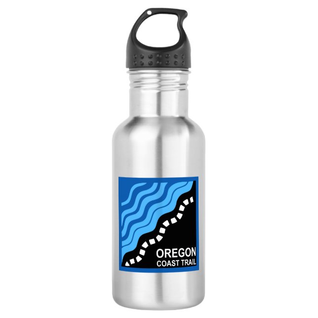 Oregon Coast Trail Edelstahlflasche (Vorderseite)