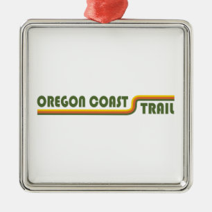 Oregon Coast Trail Ornament Aus Metall