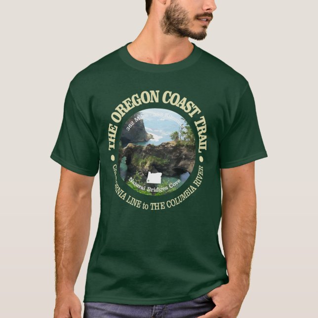 Oregon Coast Trail T-Shirt (Vorderseite)