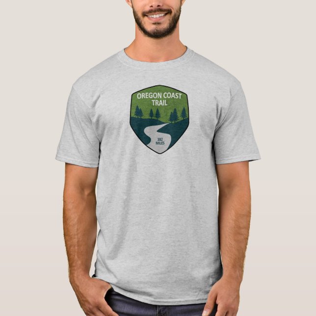 Oregon Coast Trail T-Shirt (Vorderseite)