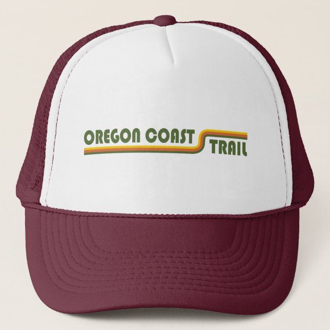 Oregon Coast Trail Truckerkappe (Vorderseite)