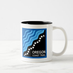 Oregon Coast Trail Zweifarbige Tasse