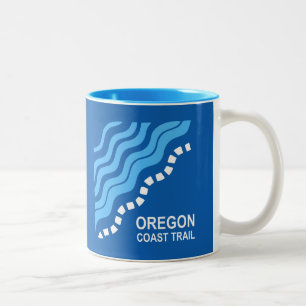 Oregon Coast Trail Zweifarbige Tasse