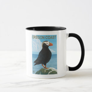 Oregon Coast Tufin Puffin Tasse