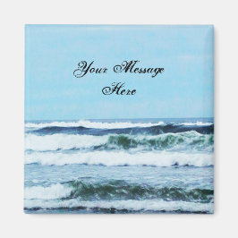 Oregon Coast Waves Magnet