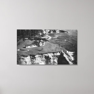 Oregon Coast West Shore Manor Otter Rock Leinwanddruck