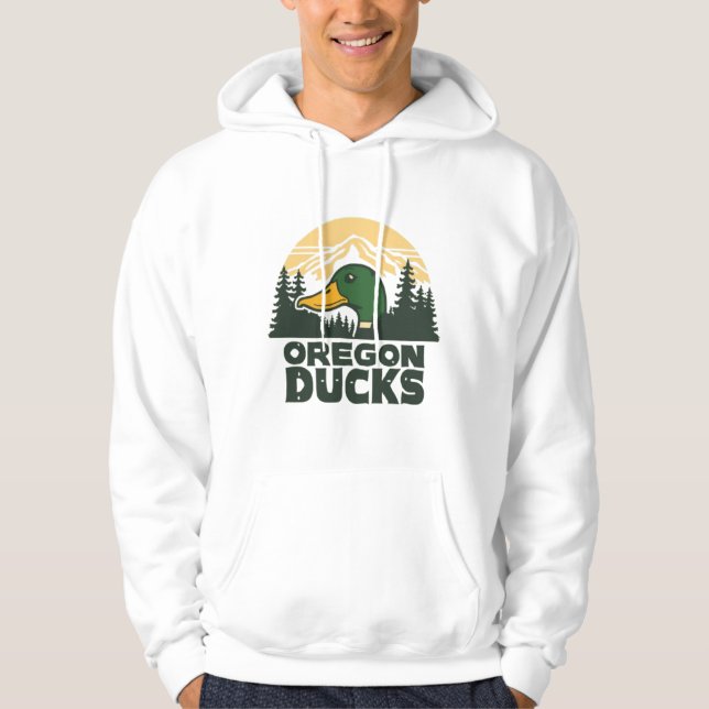 Oregon Ducks – Die ultimative College-Football-Man Hoodie (Vorderseite)
