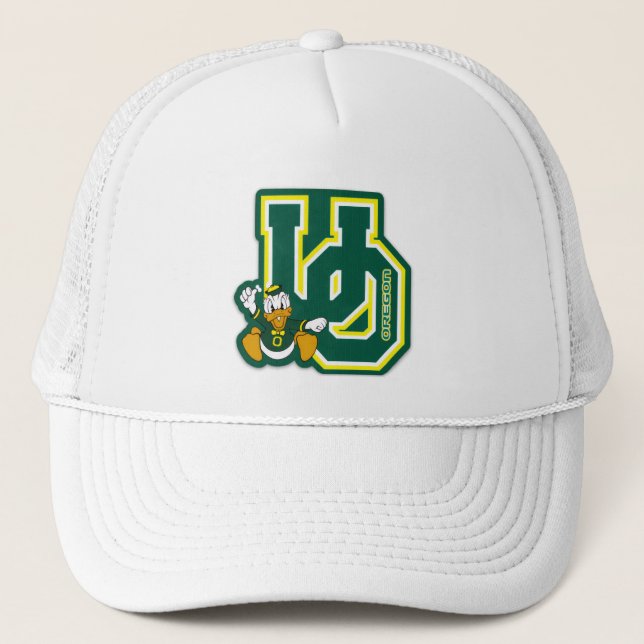 Oregon Ducks – Die ultimative College-Football-Man Truckerkappe (Vorderseite)