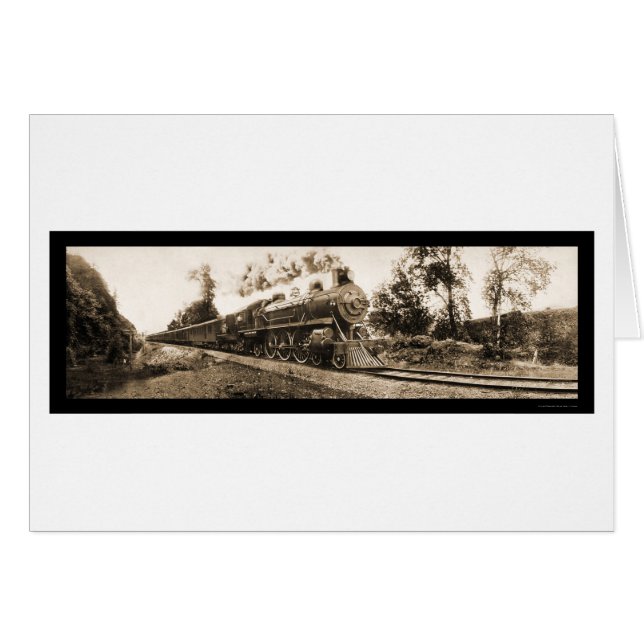 Oregon Eisenbahn Foto 1906 (Vorderseite (Horizontal))