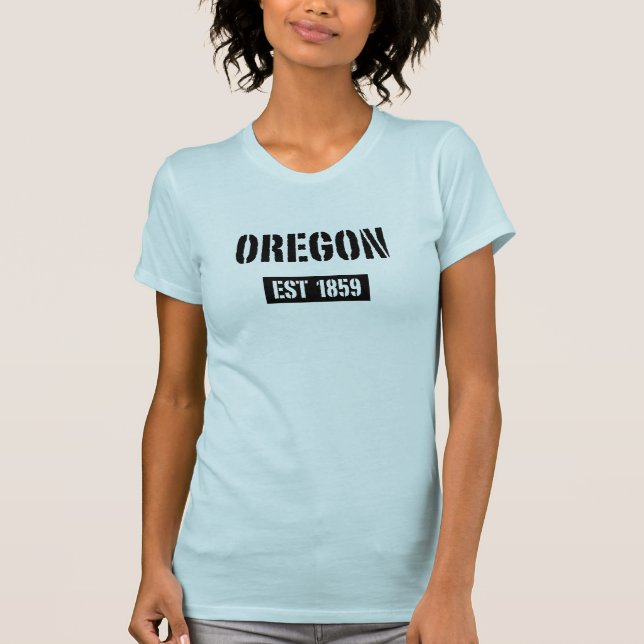 Oregon EST 1859 T - Shirt (Vorderseite)