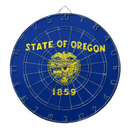 Oregon Flag Dartscheibe