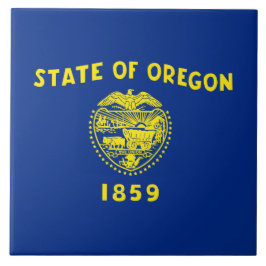 Oregon Flag Fliese