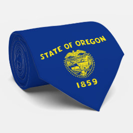 Oregon Flag Krawatte