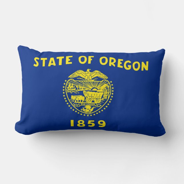 Oregon Flag Lendenkissen (Vorderseite)