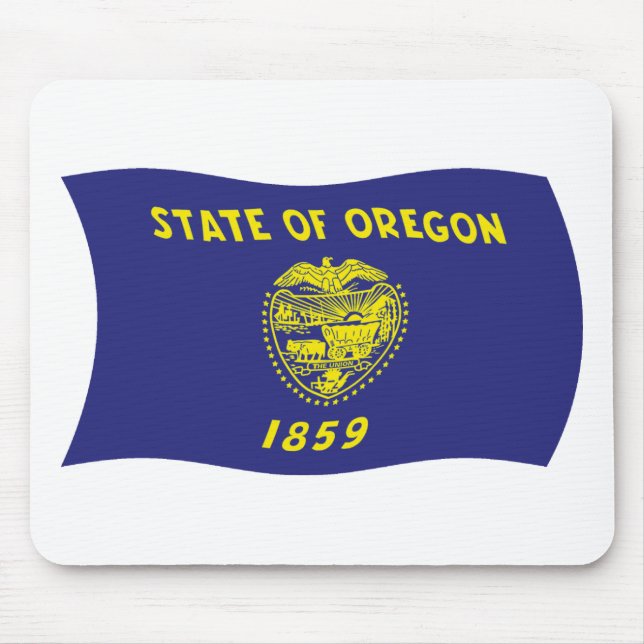 Oregon Flag Mousepad (Vorne)