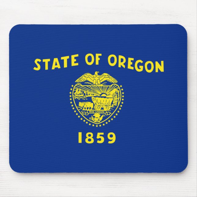 Oregon Flag Mousepad (Vorne)