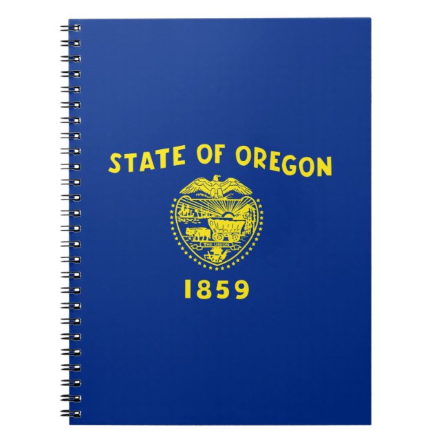 Oregon Flag Notizblock (Vorderseite)
