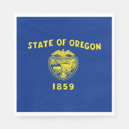 Oregon Flag Serviette