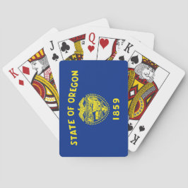 Oregon Flag Spielkarten