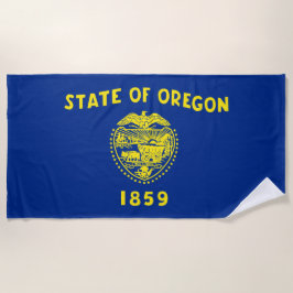 Oregon Flag Strandtuch