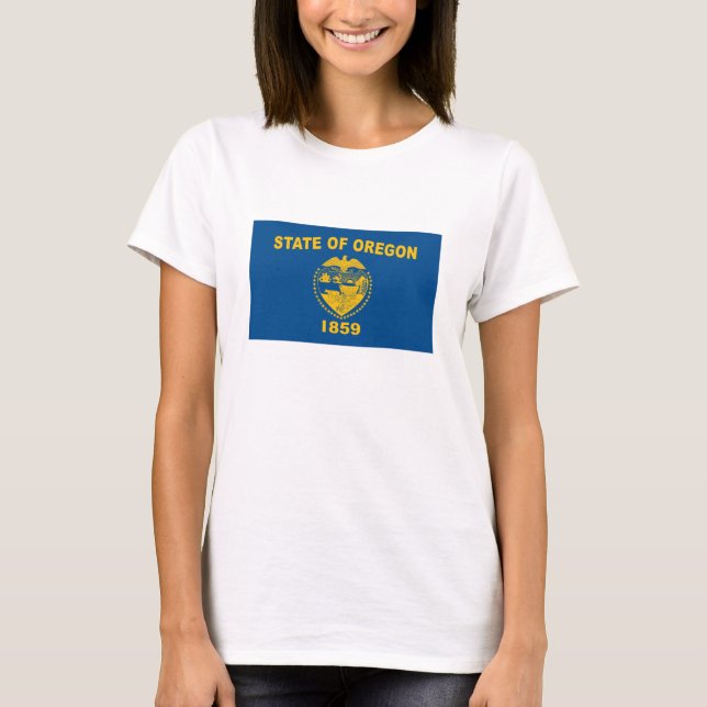 Oregon Flag T - Shirt (Vorderseite)