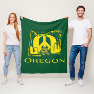Oregon-Fleece-Decke Fleecedecke