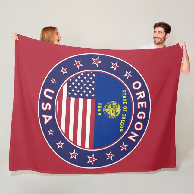 Oregon Fleecedecke (Beispiel)