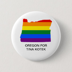 OREGON FÜR TINA KOTEK GOVERNOR BUTTON