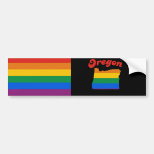 OREGON-GAY PRIDE AUTOAUFKLEBER