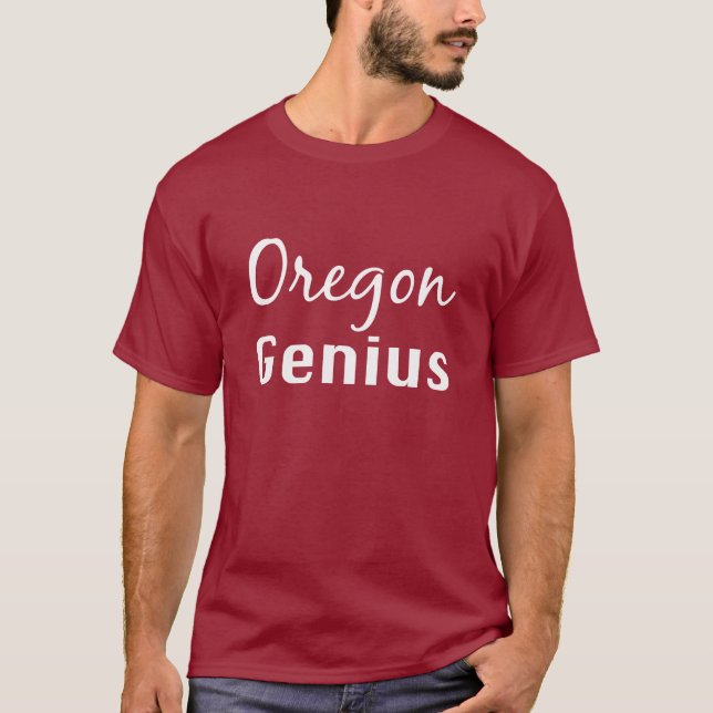 Oregon-Genie-Geschenke T-Shirt (Vorderseite)