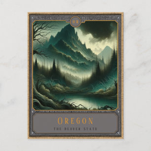 Oregon Gothic Art Postkarte