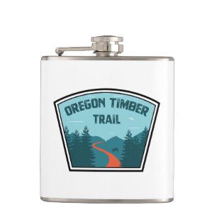 Oregon Holzweg Flachmann