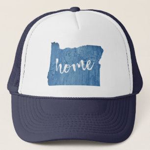Oregon Home Holzmaserung Truckerkappe