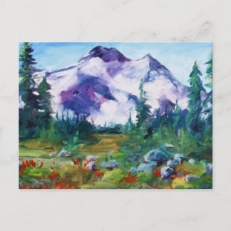 Oregon Indian Paintbrush Postkarte