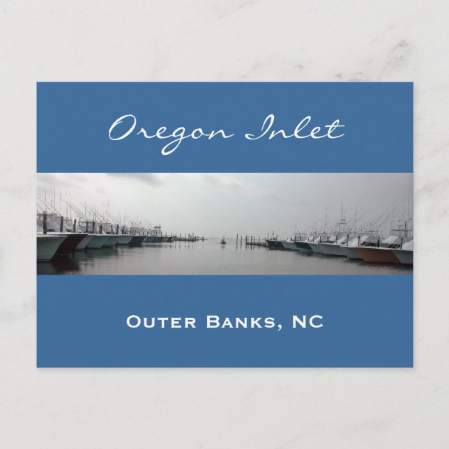 Oregon Inlet Postkarte (Vorderseite)