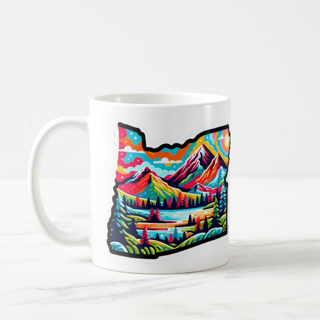 Oregon Kaffeetasse (Links)