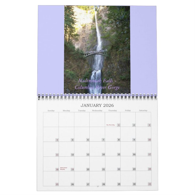 Oregon-Kalender 2011 Kalender (Jan 2026)