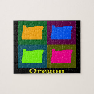 Oregon-Karte Puzzle