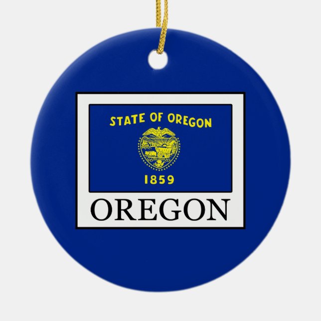 Oregon Keramikornament (Vorne)