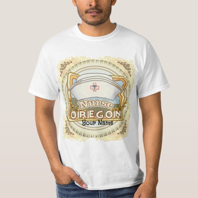 Oregon Krankenschwester T-Shirt (Vorderseite)