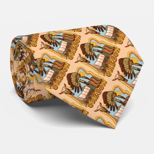 Oregon Krawatte (Gerollt)