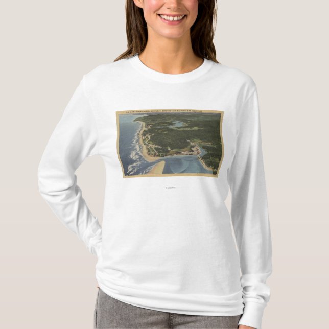 Oregon-Küste - Siletz Bucht, Taft, Nelscott T-Shirt (Vorderseite)