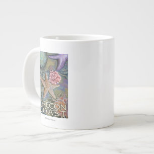 Oregon-Küste Tidepool Jumbo-Tasse